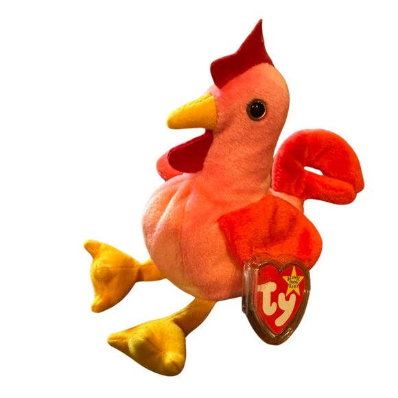 Ty Beanie Babies Strut The Rooster - NWMT - Picture 3 of 4